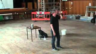 Scientist + liquid nitrogen + 1500 ping pong balls = boomhappy funtime